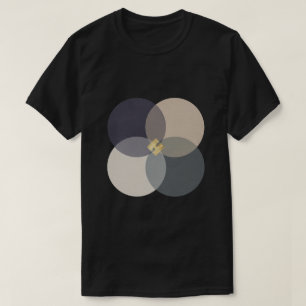 Ikigai Japanese Philosophy Glitch Aesthetic  T-Shirt