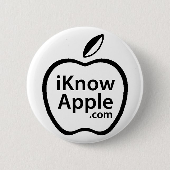 iKnow Apple Button (Front)