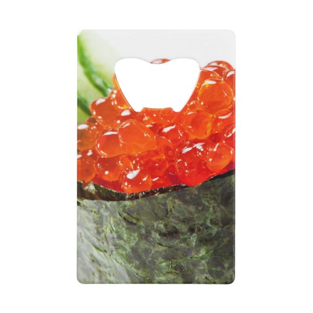 Ikura (Salmon Roe) Gunkan Maki Sushi (Front)