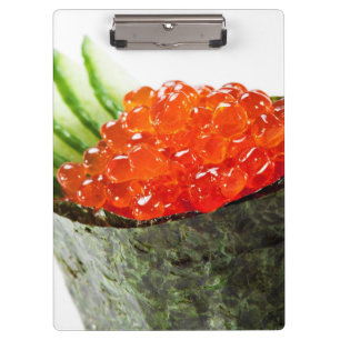 Ikura (Salmon Roe) Gunkan Maki Sushi Clipboard