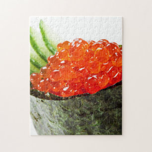 Ikura (Salmon Roe) Gunkan Maki Sushi Jigsaw Puzzle