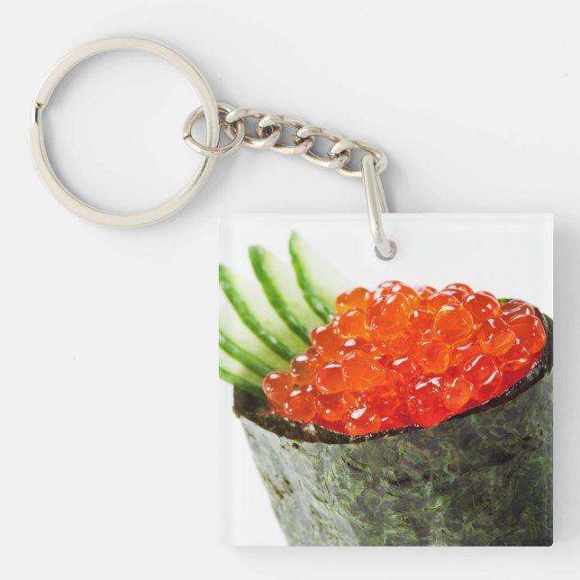 Ikura (Salmon Roe) Gunkan Maki Sushi Key Ring (Front)