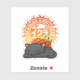 Ikura Salmon Roe Sushi Cat