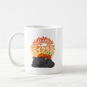 Ikura Salmon Roe Sushi Cat Coffee Mug