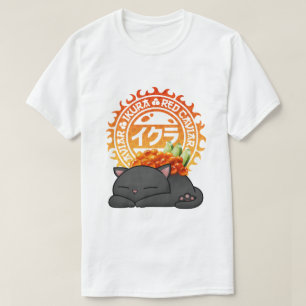 Ikura Salmon Roe Sushi Cat T-Shirt