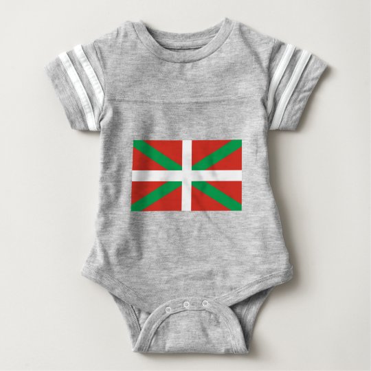 IKURRIÑA DRAPEAU BASQUE EUSKADI FLAG VASCA BABY BODYSUIT