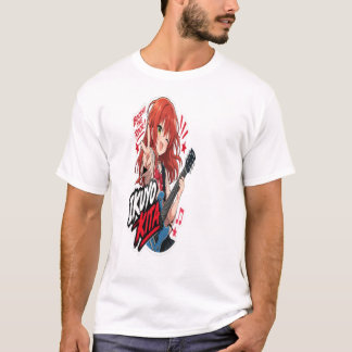 : Ikuyo Kita Anime Guitar Sticker | Rock Music  T-Shirt