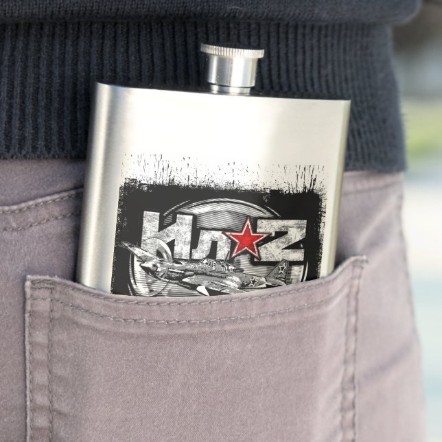 Il-2 Shturmovik Hip Flask (In Situ)