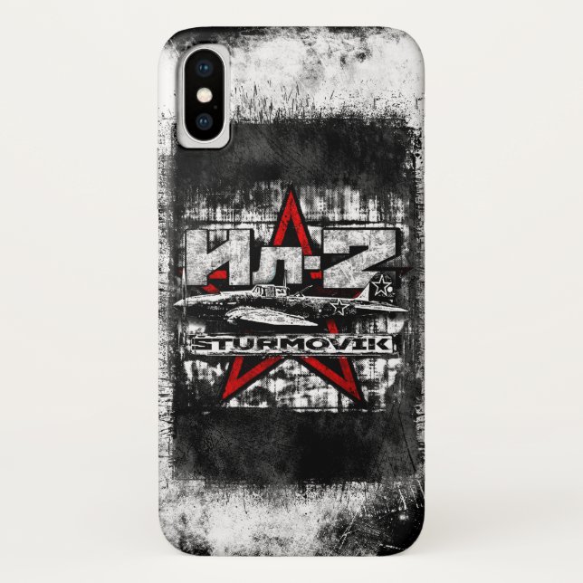 Il-2 Soviet ground attack aircraft Case-Mate iPhone Case (Back)