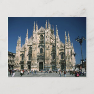 "Il Duomo, Milano" postcard