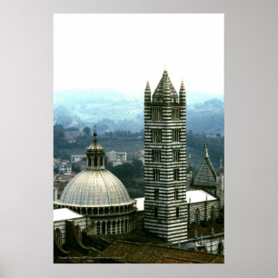 Il Duomo, Siena, Italy   Poster Print