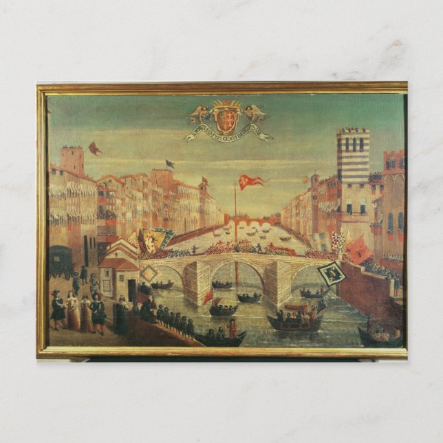 Il Gioco del Ponte dei Pisani Postcard (Front)