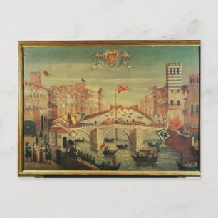Il Gioco del Ponte dei Pisani Postcard