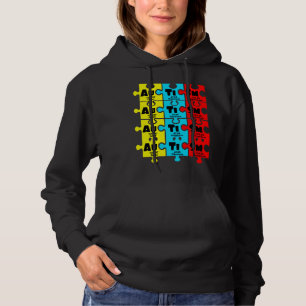 Il Is National Autism Awareness Month 18 Hoodie