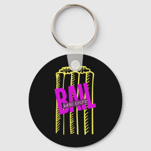 Il Me Out Funny Wickets Cricket T20  Key Ring