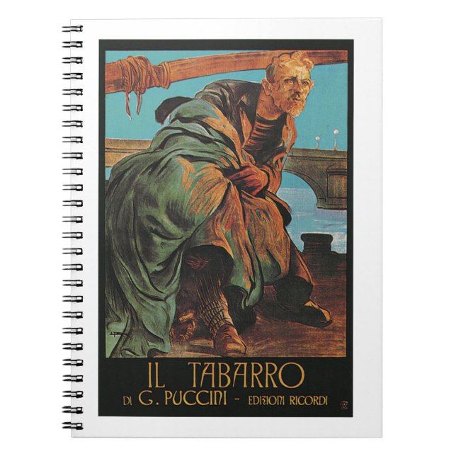 Il Tabarro (Giacomo Puccini) Notebook (Front)
