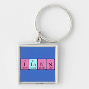 Ilann periodic table name keyring