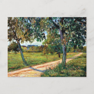 Ile de France Landscape painting Postcard