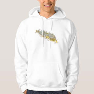 Ile-de-la-Cite. Paris France Hoodie