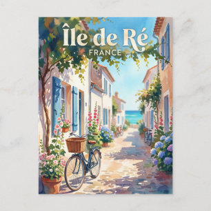 Île de Ré France Postcard