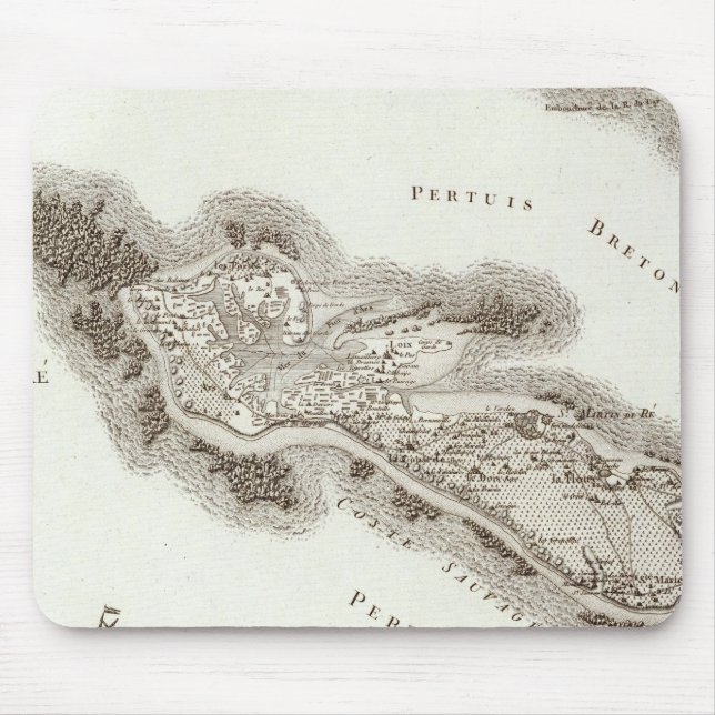 Ile de Re Mouse Pad (Front)