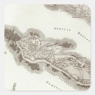 Ile de Re Square Sticker