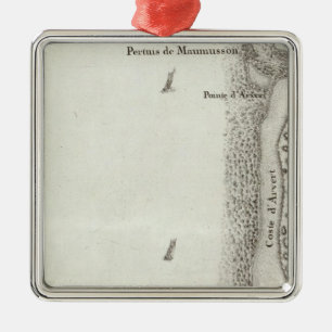 Ile d'Oleron Metal Ornament