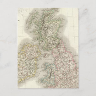 Iles Britanniques - British Isles Postcard