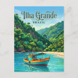 Ilha Grande Brazil Postcard