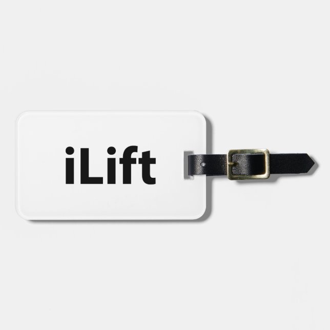 iLift Luggage Tag (Front Horizontal)