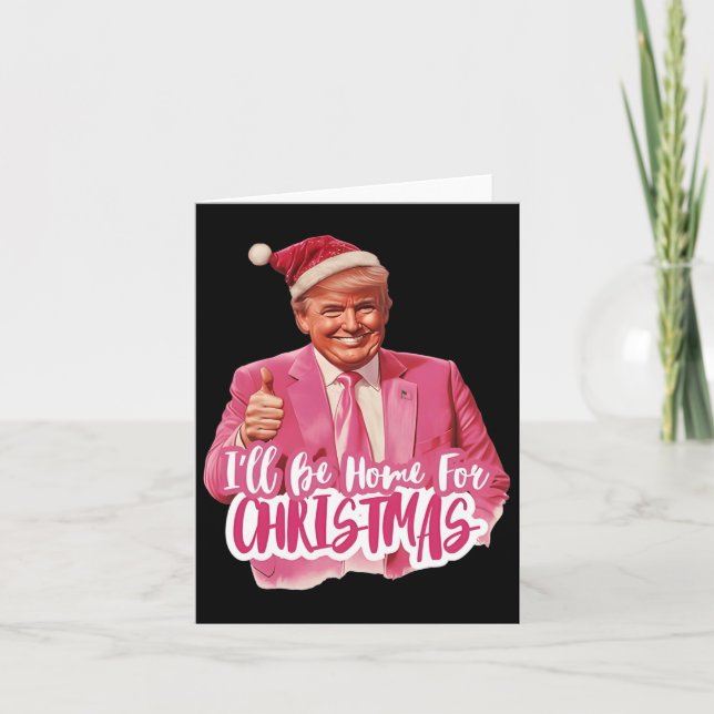 I'll Be Home For Christmas3  Card (Front)