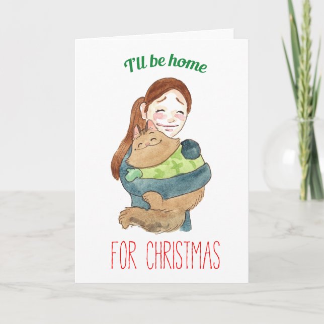 I'll be home for Christmas card (Front)