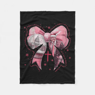 I'll Be Home For Christmas Fleece Blanket