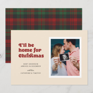 I'll Be Home for Christmas Pregnancy  Announcement