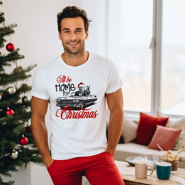 I'll Be Home For Christmas T-Shirt (Creator Uploaded)