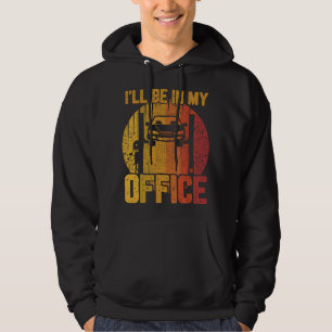 I'll Be in my Office Garage Car Mechanics Hoodie