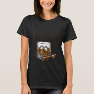 Ill Be In The Backyard Funny Cigar Lover Design T-Shirt