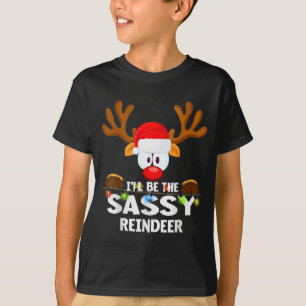 I'll Be The Sy Reindeer Christmas  T-Shirt
