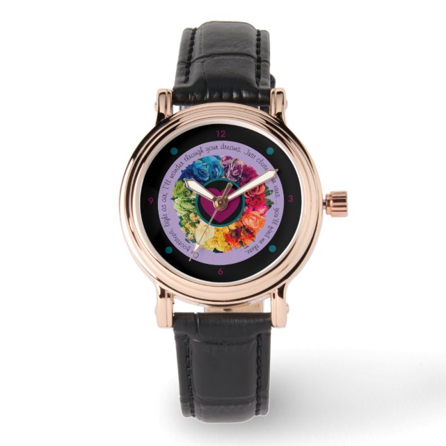 I'll be There Floral Watch (Front)