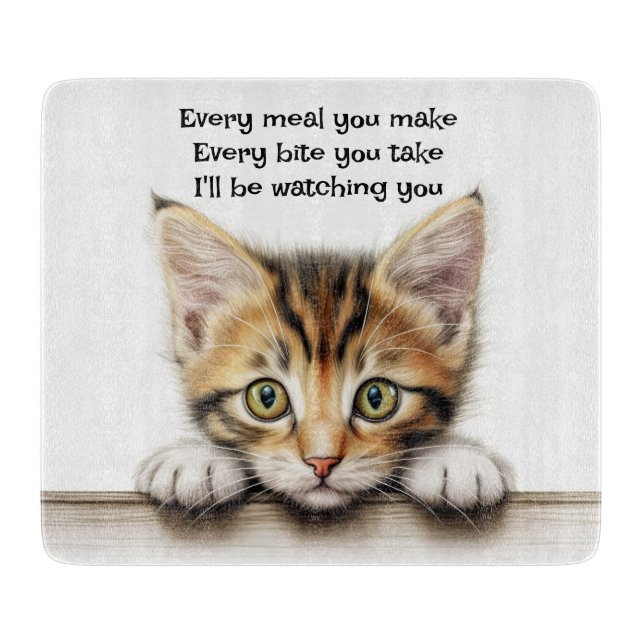 I'll be Watching You  Cutting Board (Front)