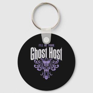 I'll Be Your Ghost Host Haunted Halloween Party 1  Key Ring
