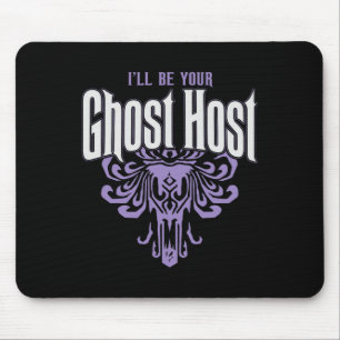 I'll Be Your Ghost Host Haunted Halloween Party 1  Mouse Pad