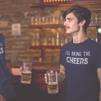 "I'll Bring The Cheers" Wedding Party T-Shirt