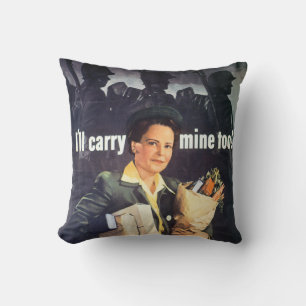 I'll Carry Mine Too! Cushion