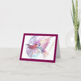 I'll Fly Away(4) Folded Note Card