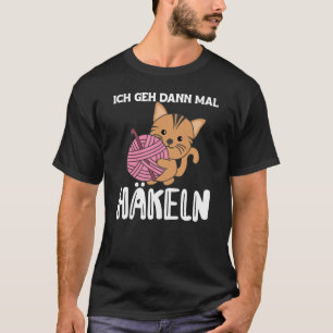 I'll Go Crochet Cute Cat With Wool T-Shirt