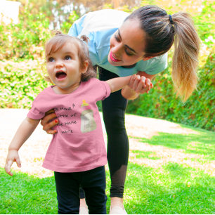 I'll Have A Bottle Of The House White Funny Girls Baby T-Shirt