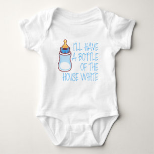 I'll Have a Bottle of the House White Infant Boy Baby Bodysuit