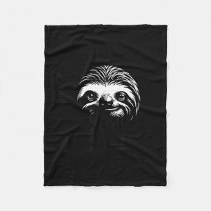 Ill Have Done Asap As Slow As Possible Sloth Funny Fleece Blanket