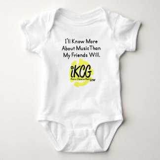 "I'll Know More..." iKCG logowear for baby Baby Bodysuit
